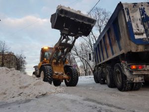 Уборка и вывоз снега в Минске